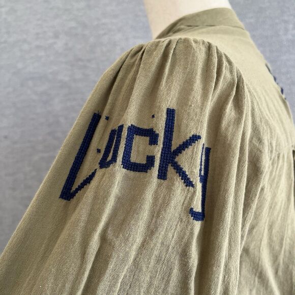 Berenice Paris Cassandra Lucky Embroidered Top Size 34 Whimsical Fun Cool Girl - Picture 9 of 16